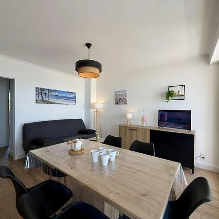 Sj750-178 - 3 Pieces 5 A 6 Couchages Saint Jean De Monts Appartement Plage-des-Demoiselles